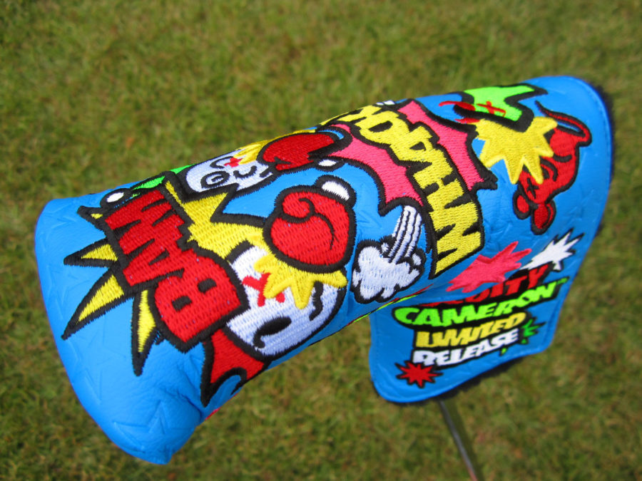 scotty cameron custom shop limited release turf wars blade putter golf headcover