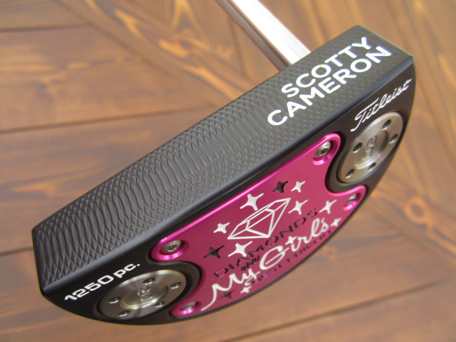 scotty cameron limited edition 2015 my girl roundback mallet putter golf club