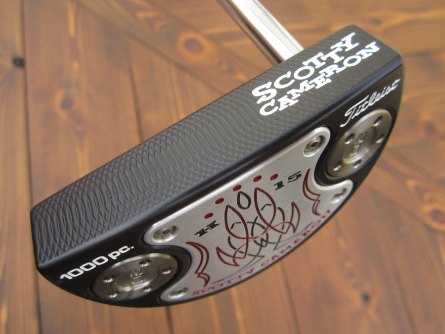 scotty cameron limited edition holiday h15 roundback putter golf club