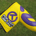 scotty cameron tour only purple and yellow industrial circle t tour jester headcover
