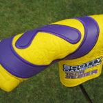 scotty cameron tour only purple and yellow industrial circle t tour jester headcover