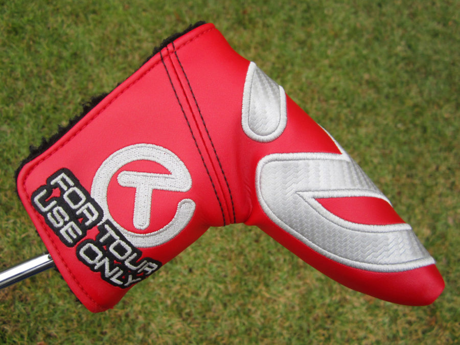 scotty cameron tour only red and silver industrial circle t headcover