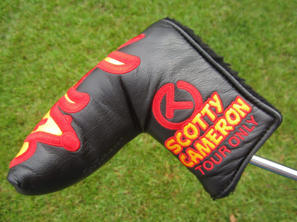scotty cameron tour only tour rat circle t blade putter golf headcover