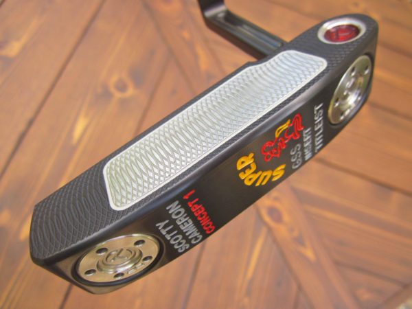 scotty cameron tour only black super rat gss circle t putter golf club