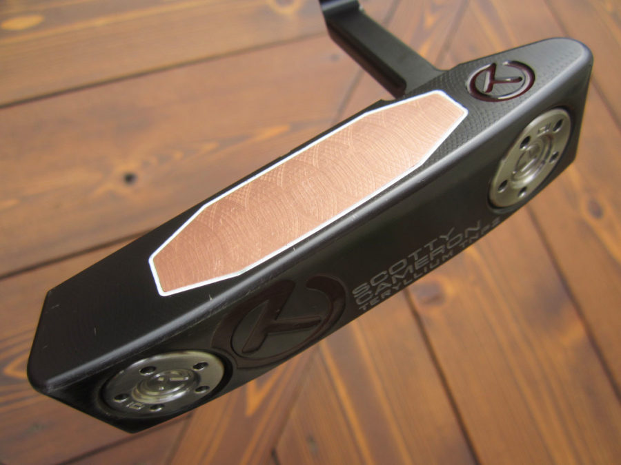scotty cameron tour only black t22 newport 2 circle t top line putter golf club