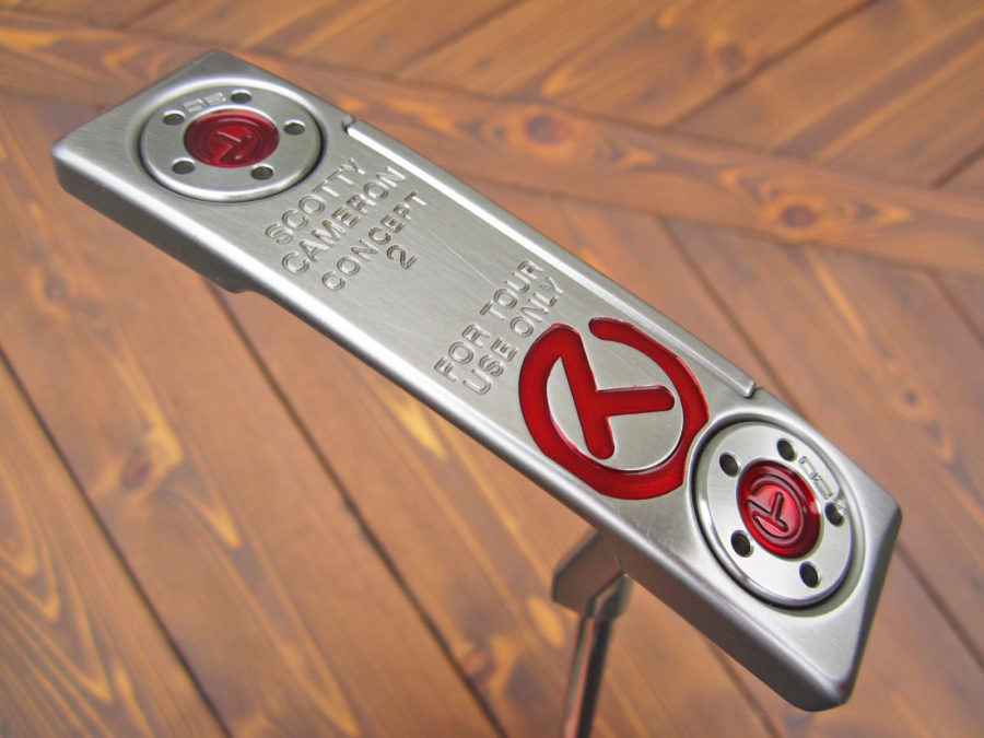 scotty cameron tour only concept newport 2 gss select circle t with tiger woods sight dot 360g putter golf club