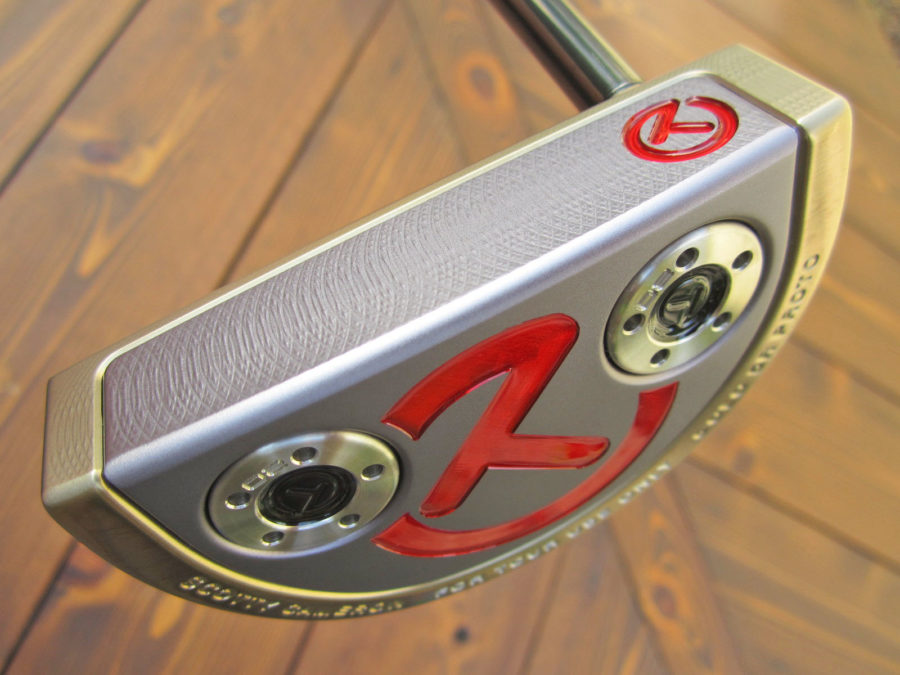 scotty cameron tour only golo 5r chromatic bronze circle t mallet putter golf club