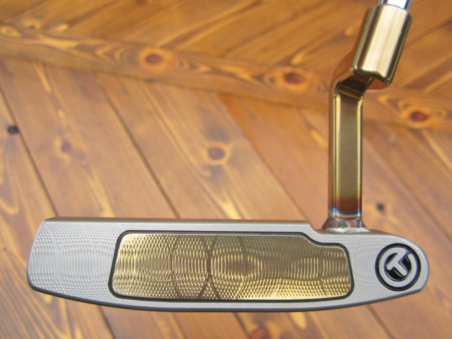 scotty cameron tour only masterful super rat gss two tone chromatic bronze and sss circle t putter golf club