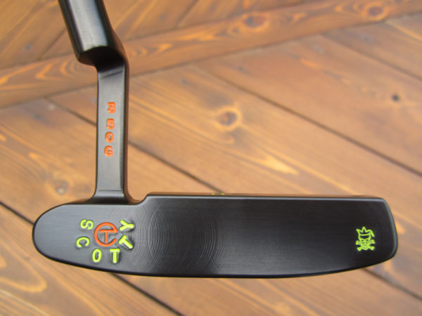 scotty cameron tour putter left hand lh 009 beach scotydale 350g circle t black shaft