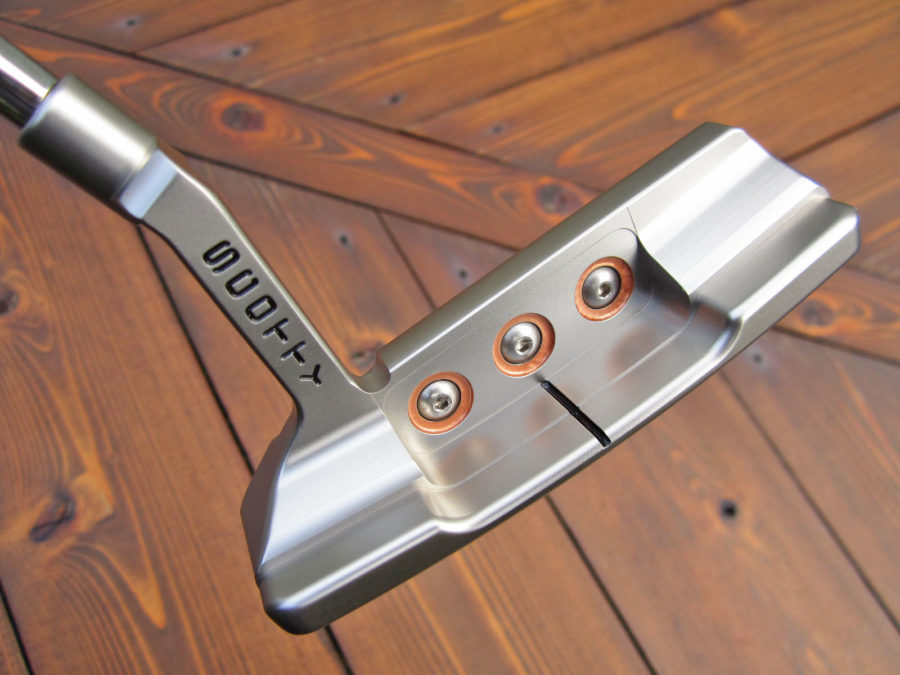scotty cameron limited edition newport 2 button back terylium tei3 putter golf club