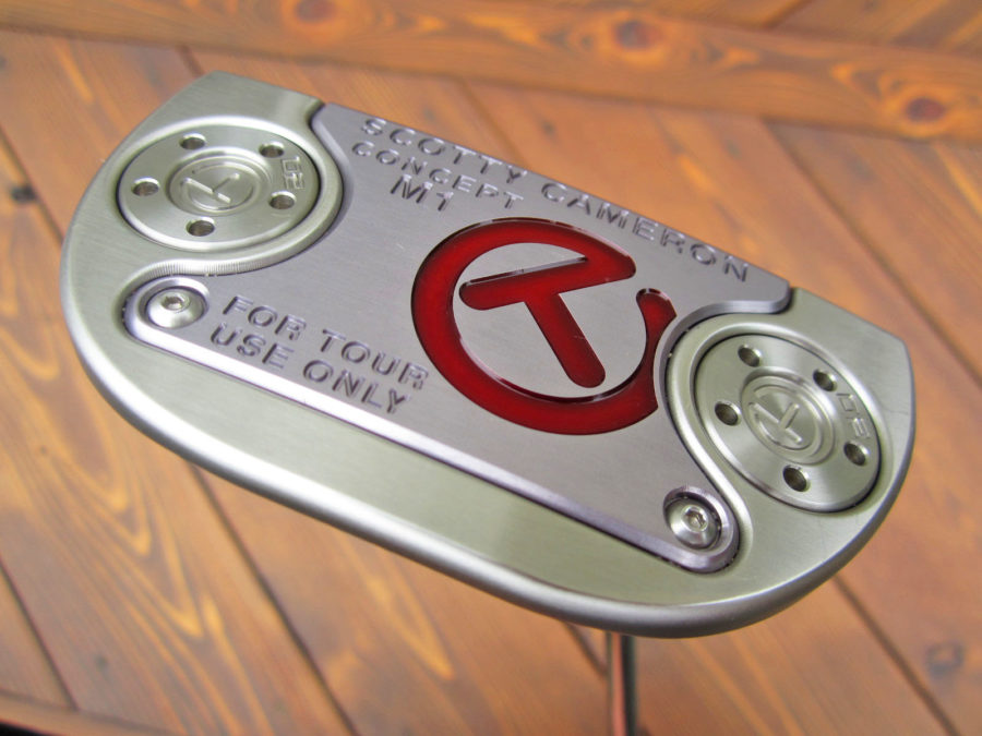 scotty cameron tour only m1 prototype mallet rory mcilroy model circle t putter 360g golf club