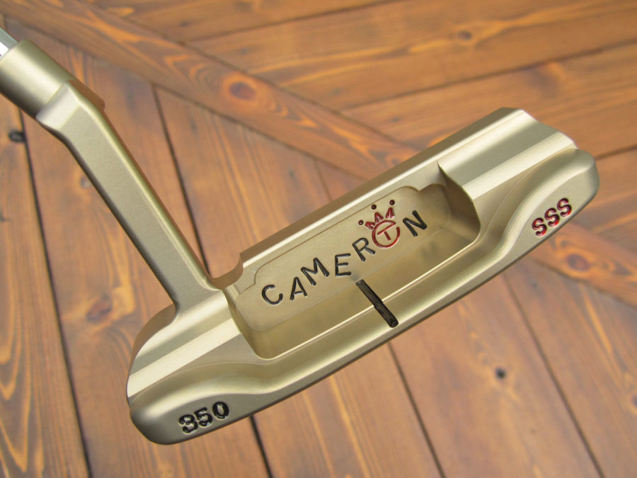 scotty cameron tour only masterful 009m sss chromatic bronze hot head harry circle t putter golf club