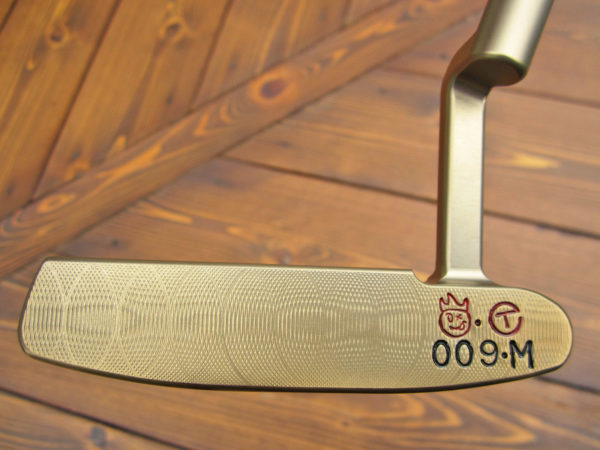 scotty cameron tour only masterful 009m sss chromatic bronze hot head harry circle t putter golf club