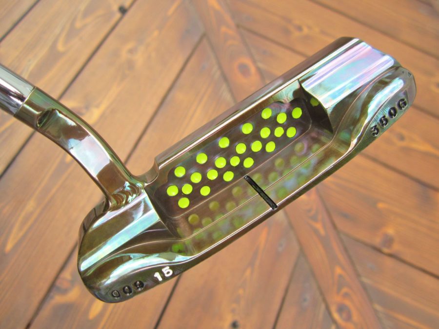 scotty cameron tour putter 009 1.5 oil can with dimples and jester skull circle t 350g golf club