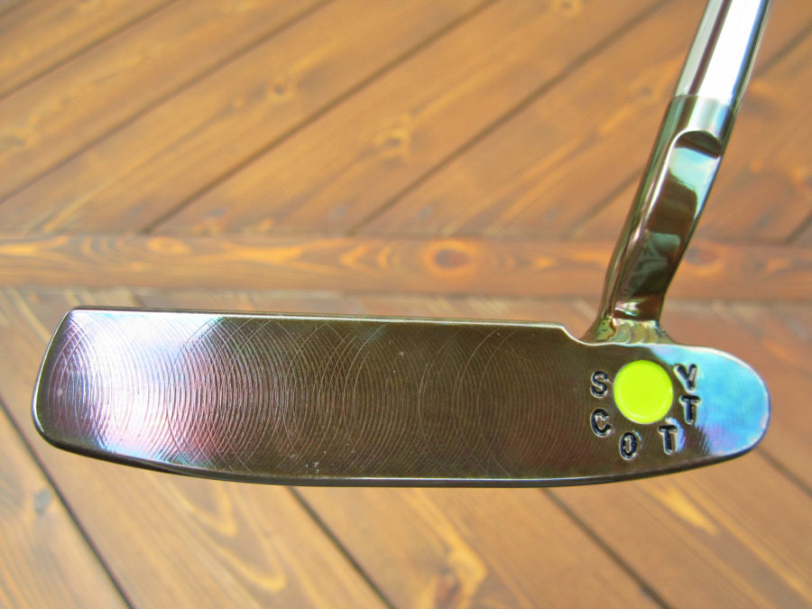scotty cameron tour putter 009 1.5 oil can with dimples and jester skull circle t 350g golf club