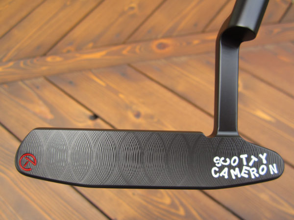scotty cameron tour putter black newport 2 tri sole circle t scotty dog 330g