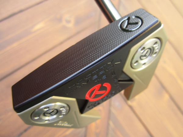 scotty cameron tour putter phantom x T5.5 circle t mallet 360G with top line chromatic bronze and black golf club