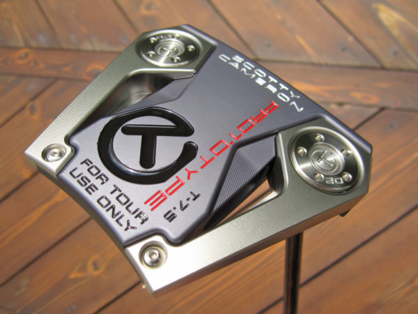 scotty cameron tour putter phantom x t7.5 circle t space grey mallet 360g
