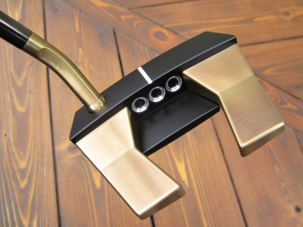 Scotty Cameron tour only phantom x t5.5 black and bronze welded 2.5 neck Justin Thomas model circle t putter golf club