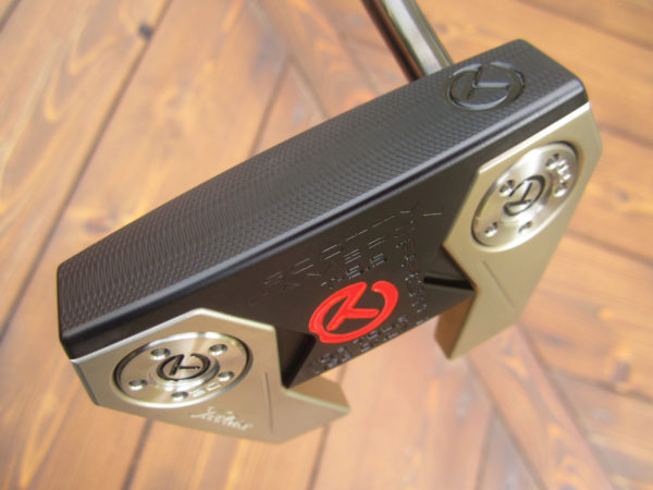 scotty cameron tour putter phantom x t5 circle t welded spud neck black and bronze golf club