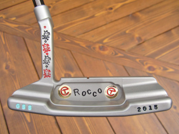 scotty cameron tour putter made for rocco mediate gss timeless newport 2 circle t with top line and black shaft golf club