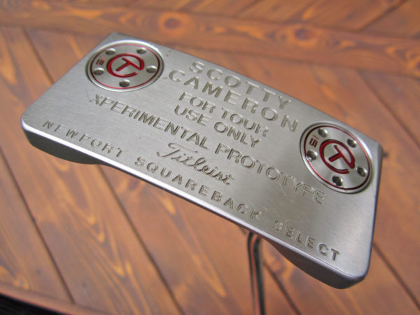 scotty cameron tour only squareback xperimental prototype circle t mallet 350g putter golf club