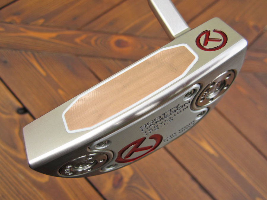 scotty cameron tour only fastback 1.5 t22 sss silver terylium circle t 360g