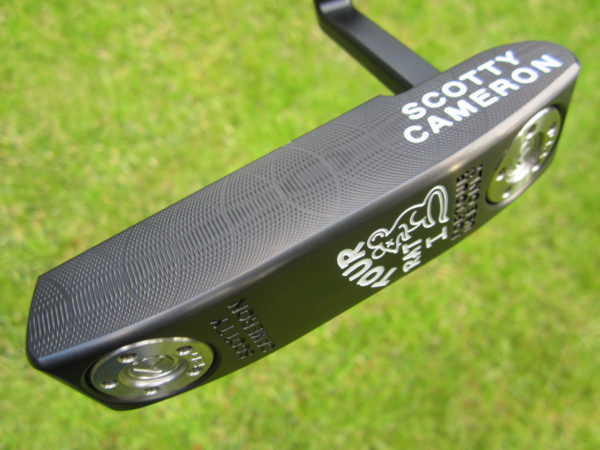 scotty cameron tour only black masterful tour rat sss with top line circle t 360g with black shaft putter golf club