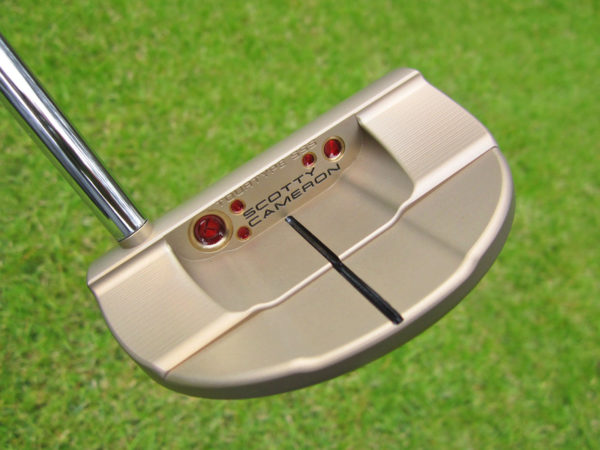 scotty cameron tour only chromatic bronze flowback 5 circle t 360g putter golf club