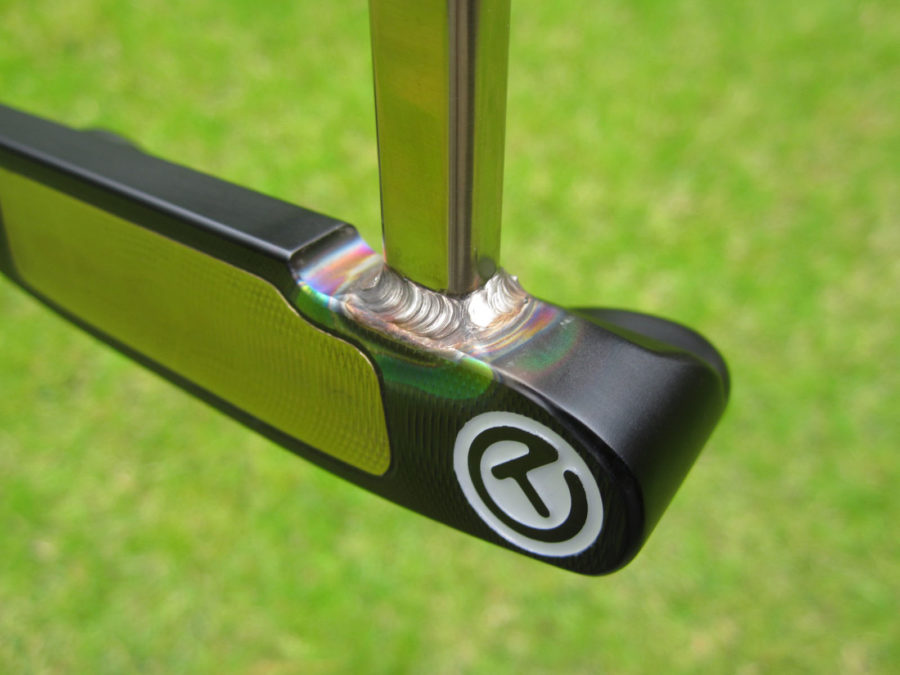 scotty cameron tour only two tone welded neck masterful super rat gss circle t black and bronze 360g putter golf club