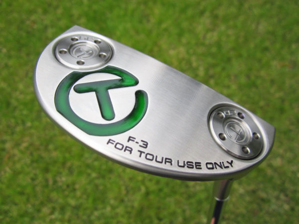 scotty cameron tour only sss f3 tourtype special select circle t emerald green and black 360g putter golf club