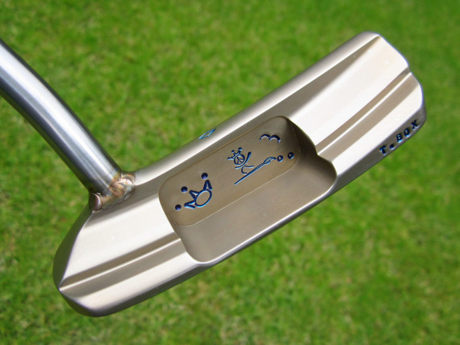 scotty cameron tour only sss toolbox prototype circle t king surfer welded 1.5 round neck putter golf club