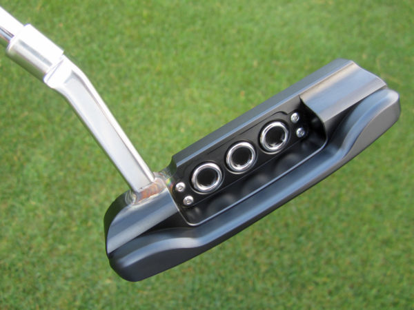 scotty cameron tour only two tone masterful super rat gss circle t black and silver sss 360g putter golf club