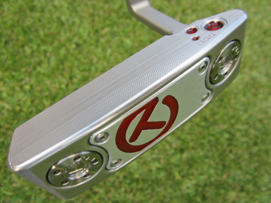 scotty cameron tour only squareback 2 tourtype special select sss misted non glare circle t putter with top line 360g golf club