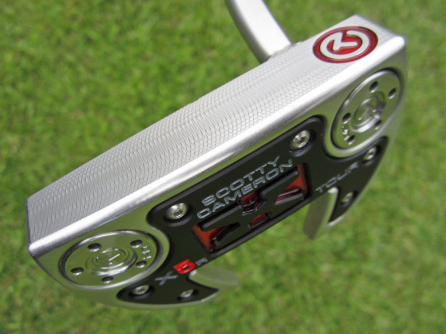 scotty cameron tour only sss futura x5r circle t welded 2.5 neck 360g putter golf club