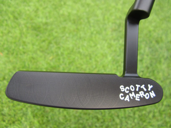 scotty cameron tour only black sss newport beach handstamped circle t script titleist putter golf club