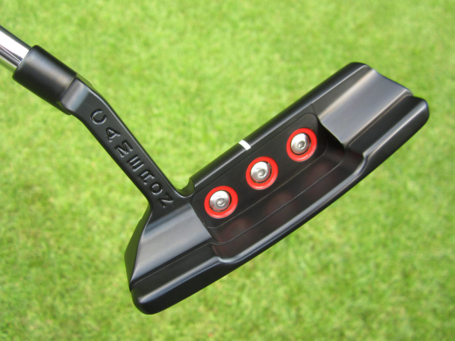 scotty cameron tour only black t10 button back newport 2 circle t with top line putter golf club