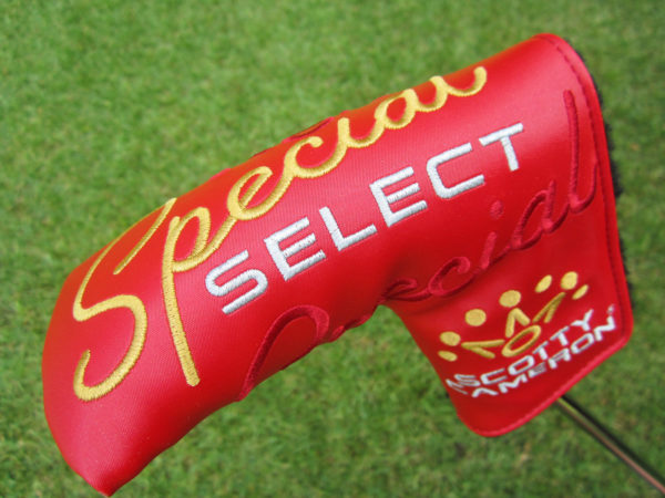scotty cameron tour only red special select tourtype circle t blade headcover putter golf club