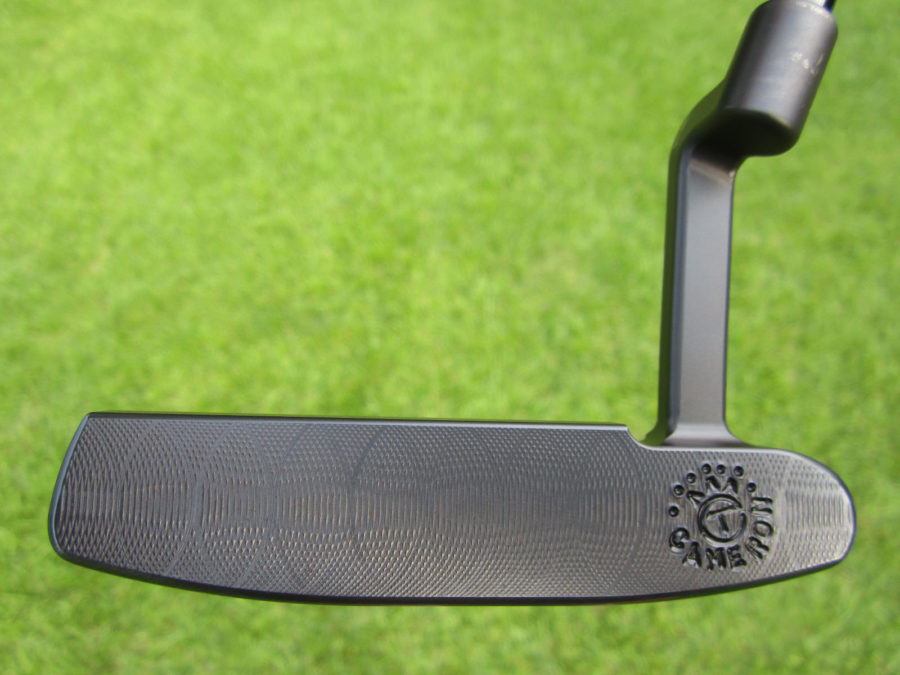 scotty cameron tour only carbon masterful 009m circle t 350g with black shaft putter golf club
