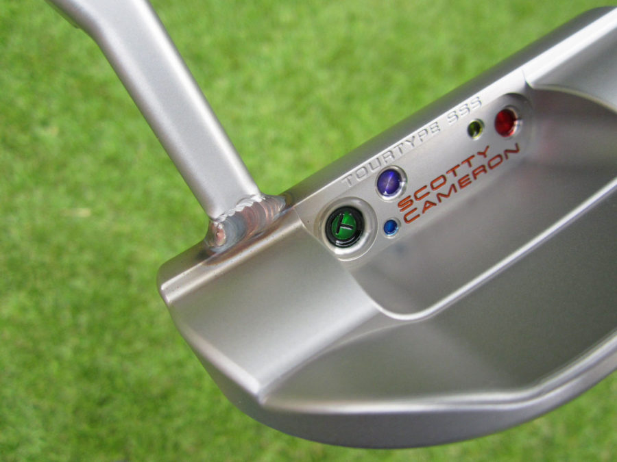 scotty cameron tour only sss fastback 1.5 tourtype special select circle t 360g with welded plumbers neck putter golf club