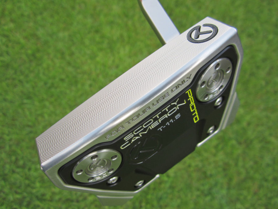 scotty cameron tour only 2021 sss phantom x t11.5 circle t mallet putter with flojet neck and top line golf club