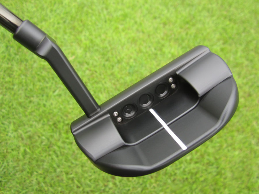 scotty cameron tour only black tfb2 fastback 2 select circle t 360g with smoked black circle t shaft putter golf club