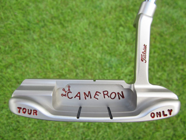 scotty cameron tour only lh left handed sss 009 circle t 340g with tri sole design putter golf club