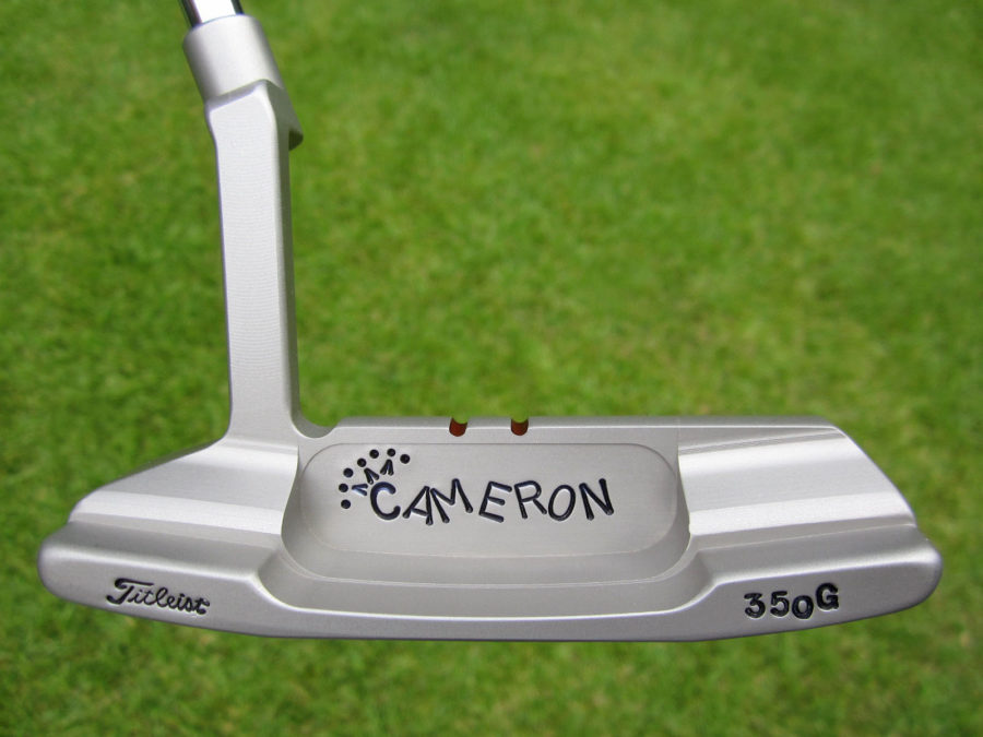 scotty cameron tour only sss newport 2 trisole handstamped circle t 350g putter golf club made for pga tour player colt knost