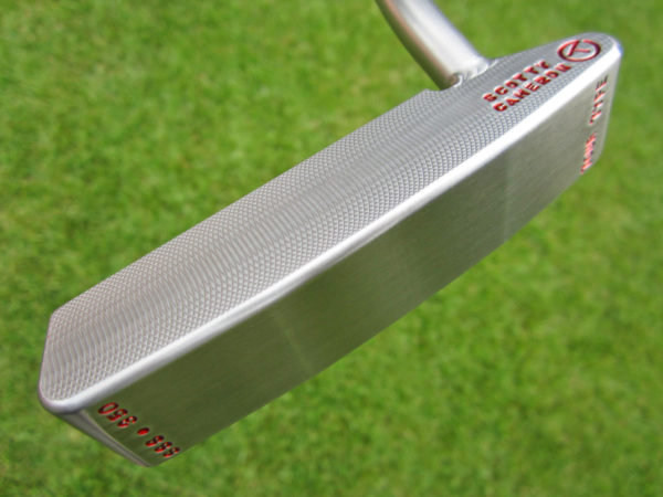 scotty cameron tour only sss timeless 2.5 tourtype circle t 350g with welded 1.5 round neck putter golf club