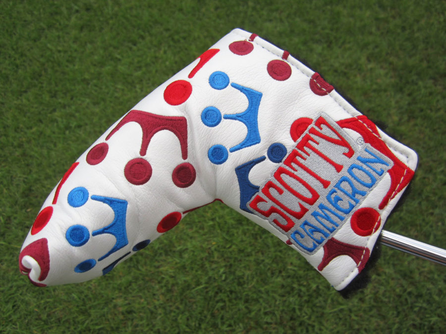 scotty cameron limited edition 2021 red white and blue mini crowns encinitas gallery headcover