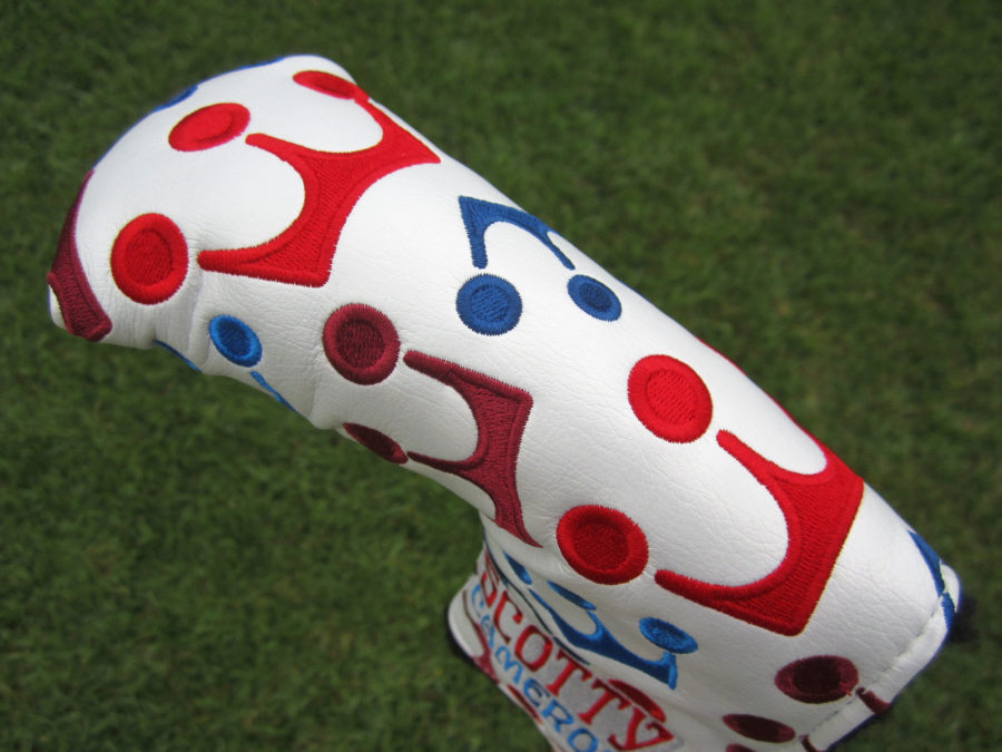 scotty cameron limited edition 2021 red white and blue mini crowns encinitas gallery headcover