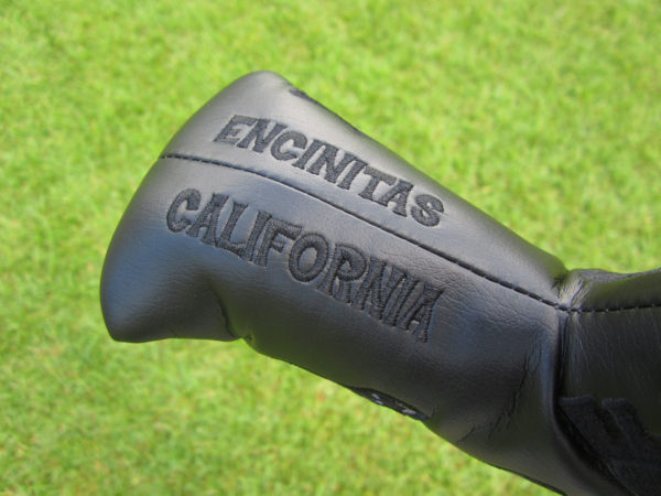 scotty cameron limited edition 2021 encinitas gallery black surf and turf california bear headcover