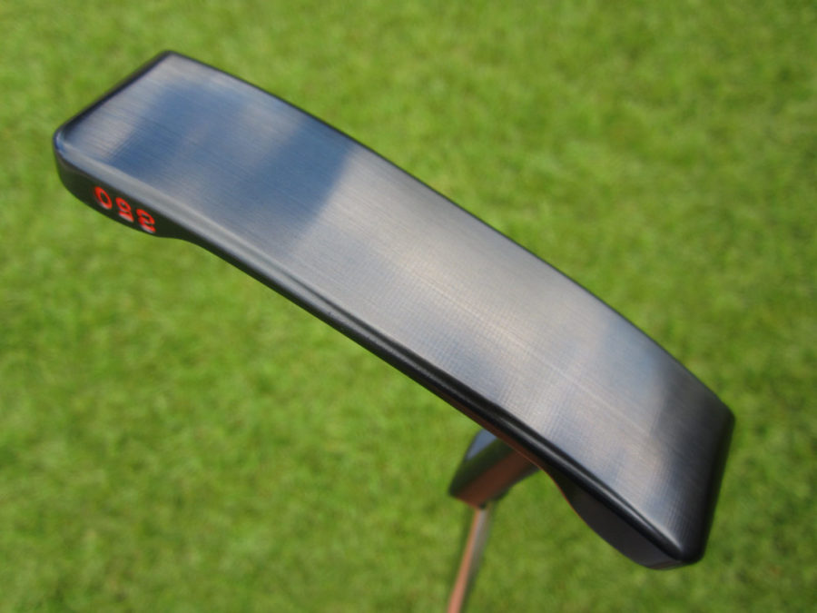 scotty cameron tour only brushed black carbon masterful 009m circle t 350g naked putter golf club
