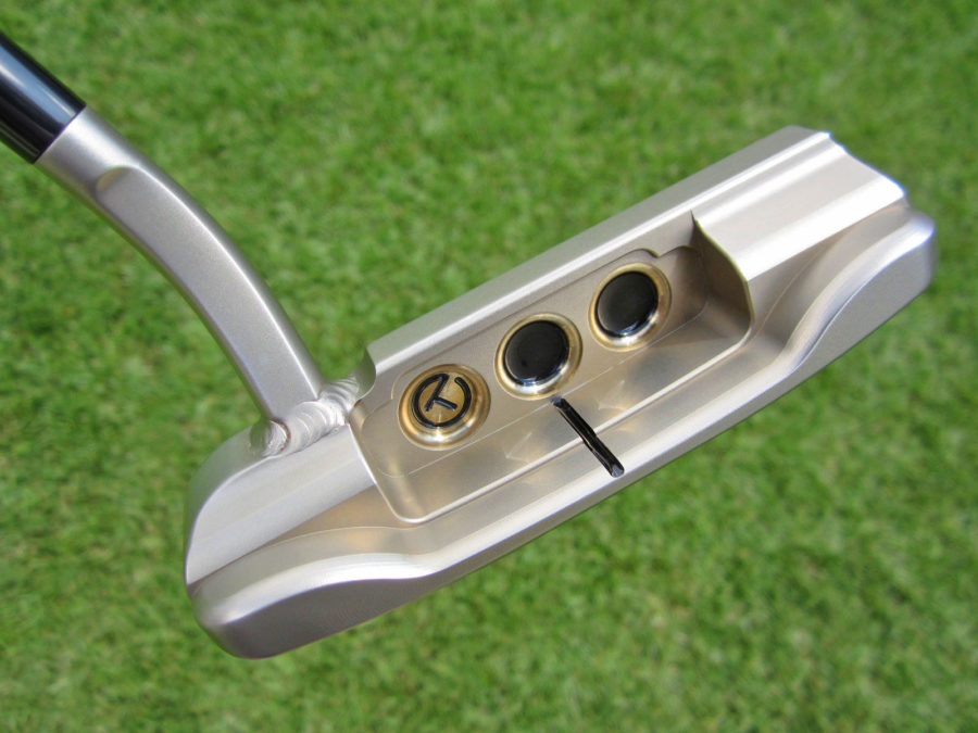 scotty cameron tour only chromatic bronze sss masterful tour rat circle t 350g with welded 2.5 neck putter golf club